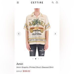 Amiri Art District Shirt S/S22